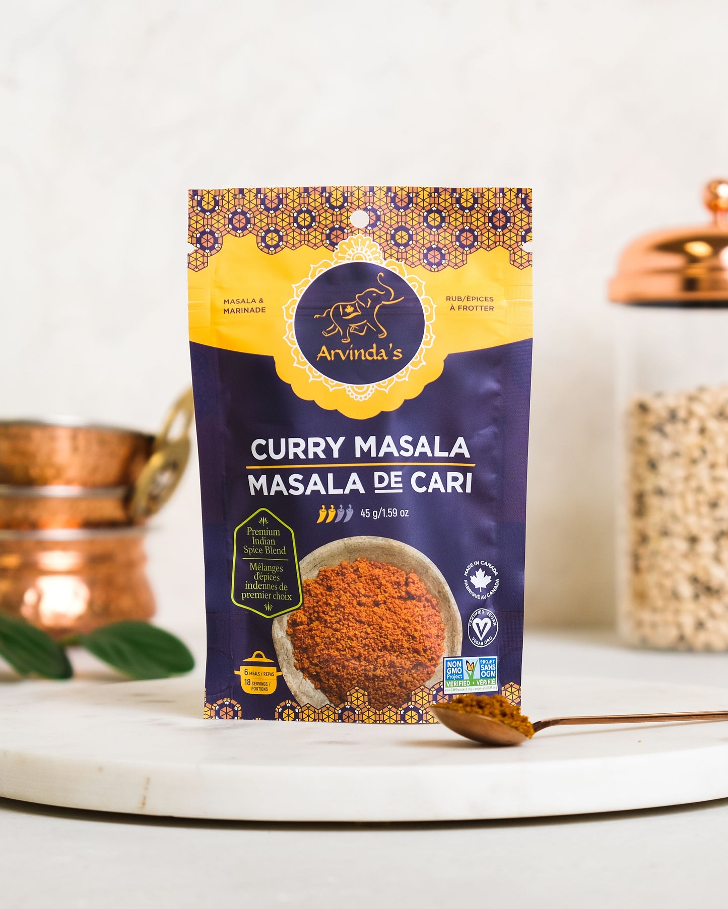 Arvinda's Curry Masala - Stand-up Pouch