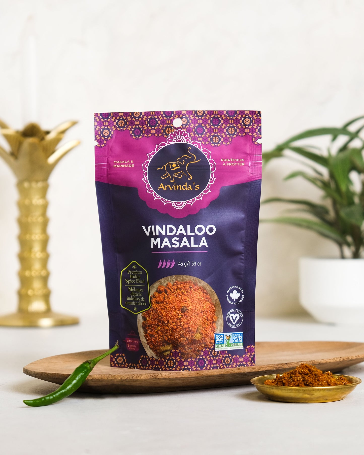 Vindaloo Masala Arvinda's - Pochette Debout