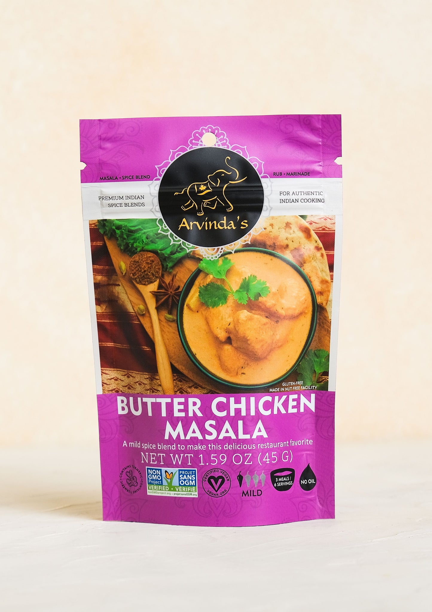 Poulet au Beurre Masala Arvinda's - Pochette Debout (2022)