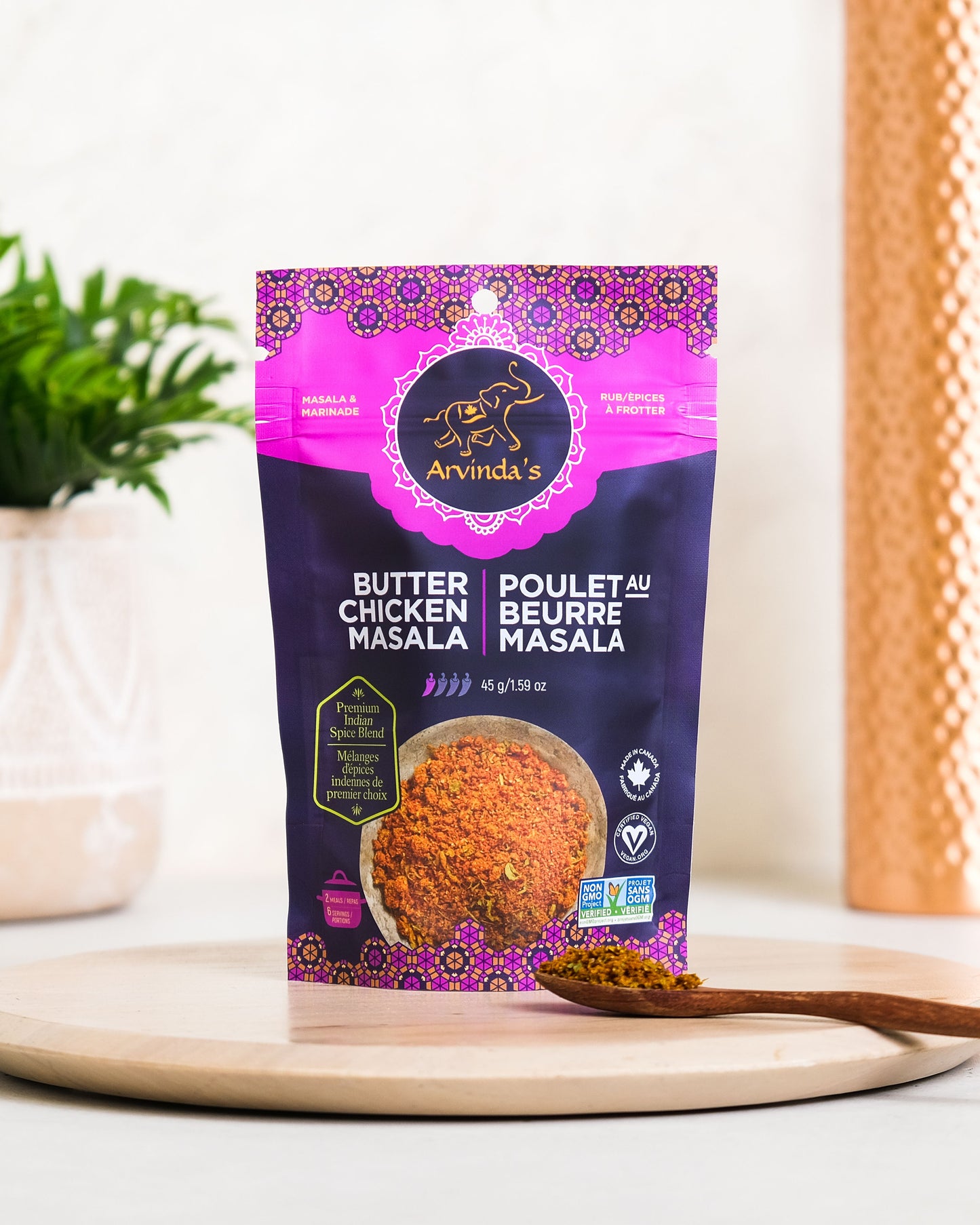 Arvinda's Butter Chicken Masala - Stand-up Pouch