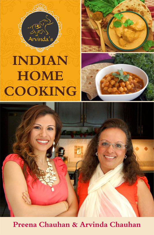 Arvinda's Indian Home Cooking Cookbook (en anglais)