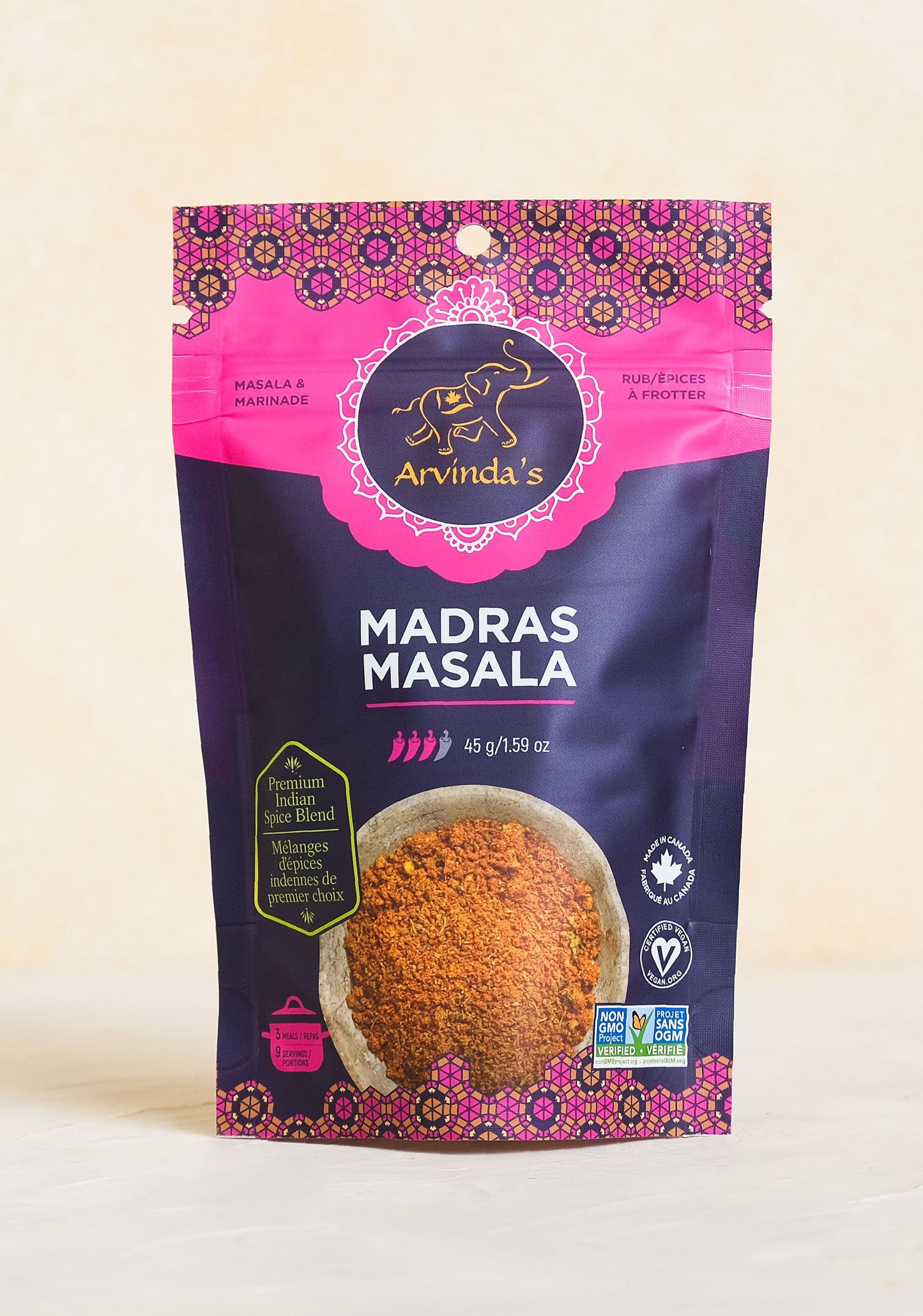 Madras Masala Arvinda's - Pochette Debout